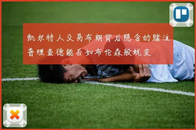 凯尔特人交易布朗背后隐含的赌注普理查德能否如布伦森般蜕变